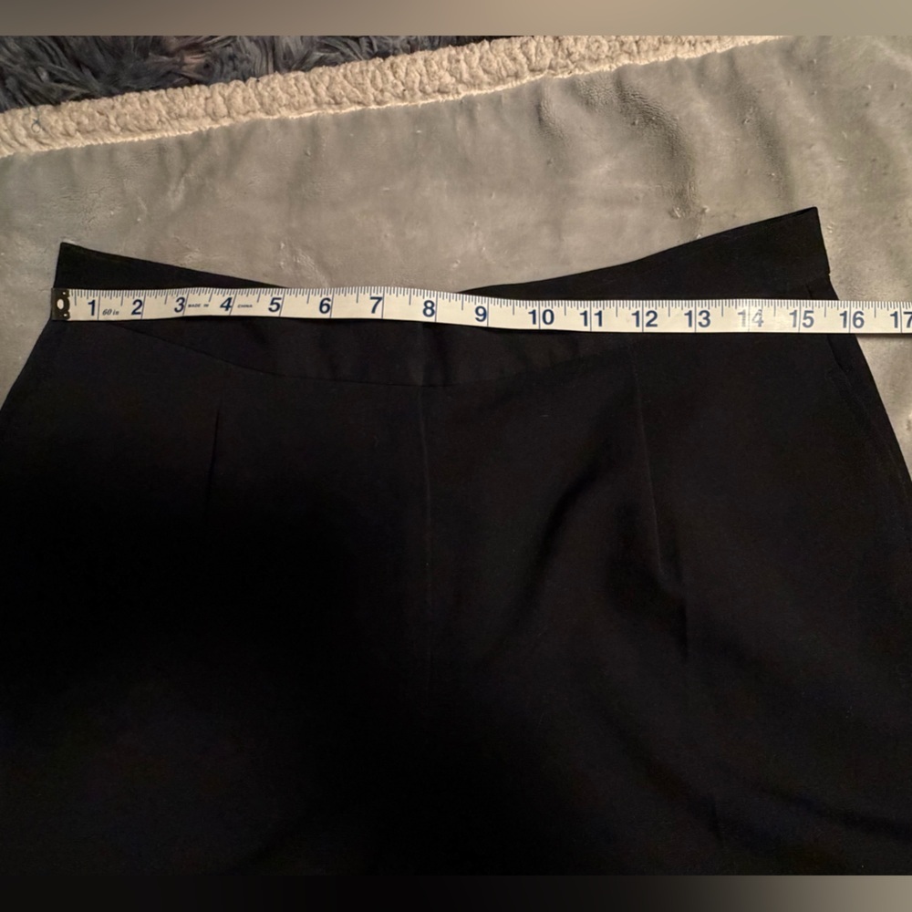 Liz Claiborne Villager Black Wide Leg Pants - Picture 5 of 9